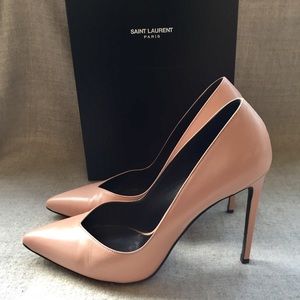 Saint Laurent Pale Pink/Nude Heel